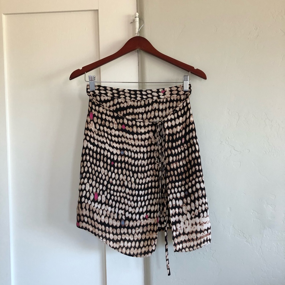 🤍 nwt | bcbg | flowy wrap skirt